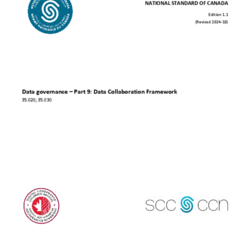 CAN/DGSI 100-9, Data governance – Part 9: Data Collaboration Framework thumbnail icon