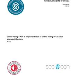 CAN/DGSI 111-1:2024, Online Voting – Part 1: Implementation of Online Voting in Canadian Municipal Elections thumbnail icon