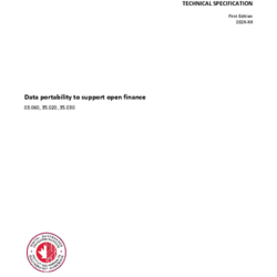 DGSI TS 140, Data portability to support open finance  thumbnail icon